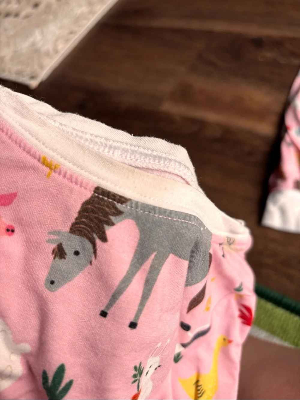 Little Sleepies Farm Bamboo Pajama Set
